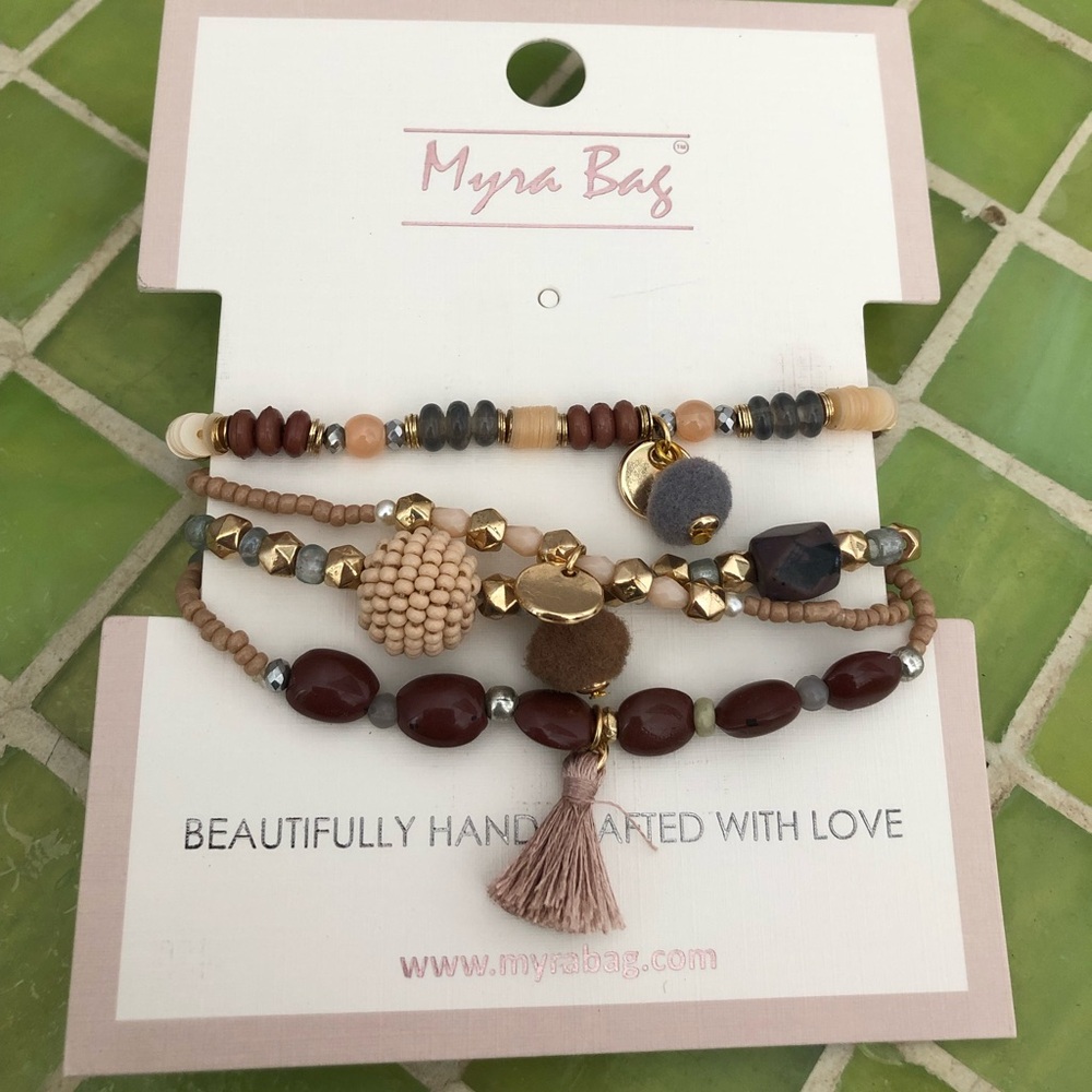 NWT Myra bag bracelet set